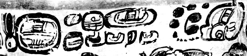 maya script showing a cluster of black dots denoting an end of a stucture/sentence